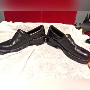 BOC Black Leather Loafer Shoes